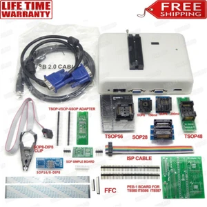 RT809H Universal Programmer Upgraded Version of 809F W/ 9 Adapters For NOR/NAND - Afbeelding 1 van 3