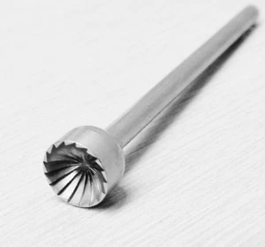6mm Cup Bur Swiss Made Cup Burs FIG 77B Concave Cutter Size ISO 060 1Piece - Picture 1 of 8
