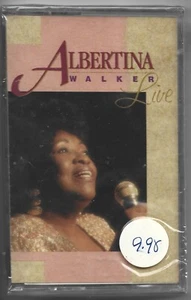 Albertina Walker Live Vintage Cassette Tape Sealed - Picture 1 of 3