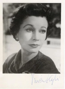 Vivien Leigh Hand Signed Photo Autograph Gone with the Wind - Picture 1 of 1