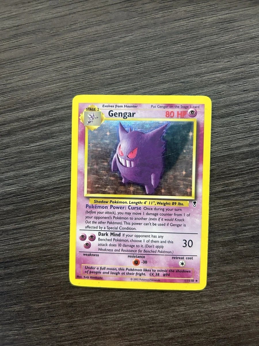 Pokémon TCG Gengar Legendary Collection Individual Collectible