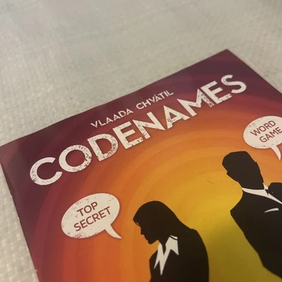 Codenames Instruction Rule Book ONLY – Replacement Booklet - Image 1 of 2