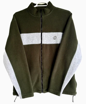 Chaqueta Militar Polartec De Colección Para Hombre Talla XL Verde Bosque Gris Vellón Hecha en EE. UU. Foto 1 de 4