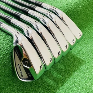 Lefty TaylorMade TOUR PREFERRED CB Iron Set 2011 5I-9I.P 6Pcs Shaft TP 65 Flex R - Picture 1 of 9