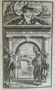 1703 Vanel: Geschichte der Konklaven seit Clemens V. - Bild 1 von 6