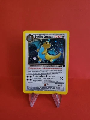 Pokémon Karte/card - Dunkles Dragoran 5/82 - Rocket Set Holo Swirl Exc-Near Mint - Bild 1 von 4
