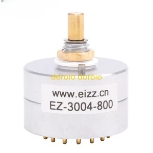 Interruptor giratorio selector de fuente de señal de audio EIZZ 3 vías 4 polos 4 entradas 1 salida - Imagen 1 de 4