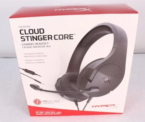 HP HyperX Cloud Stinger Core - Gaming Headset Black Wired 4P4F4AA New - Picture 1 of 3
