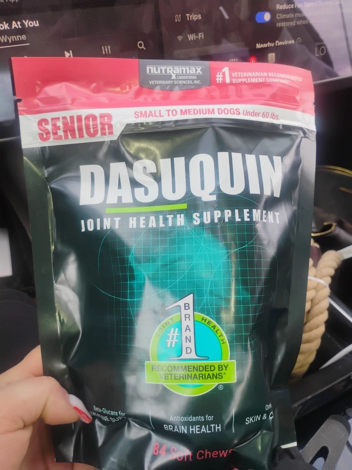 Dasuquin Senior for Small To Medium Dogs  60 Lbs  - 84 chews - NEW - Exp 01/26 - Image 1 of 1