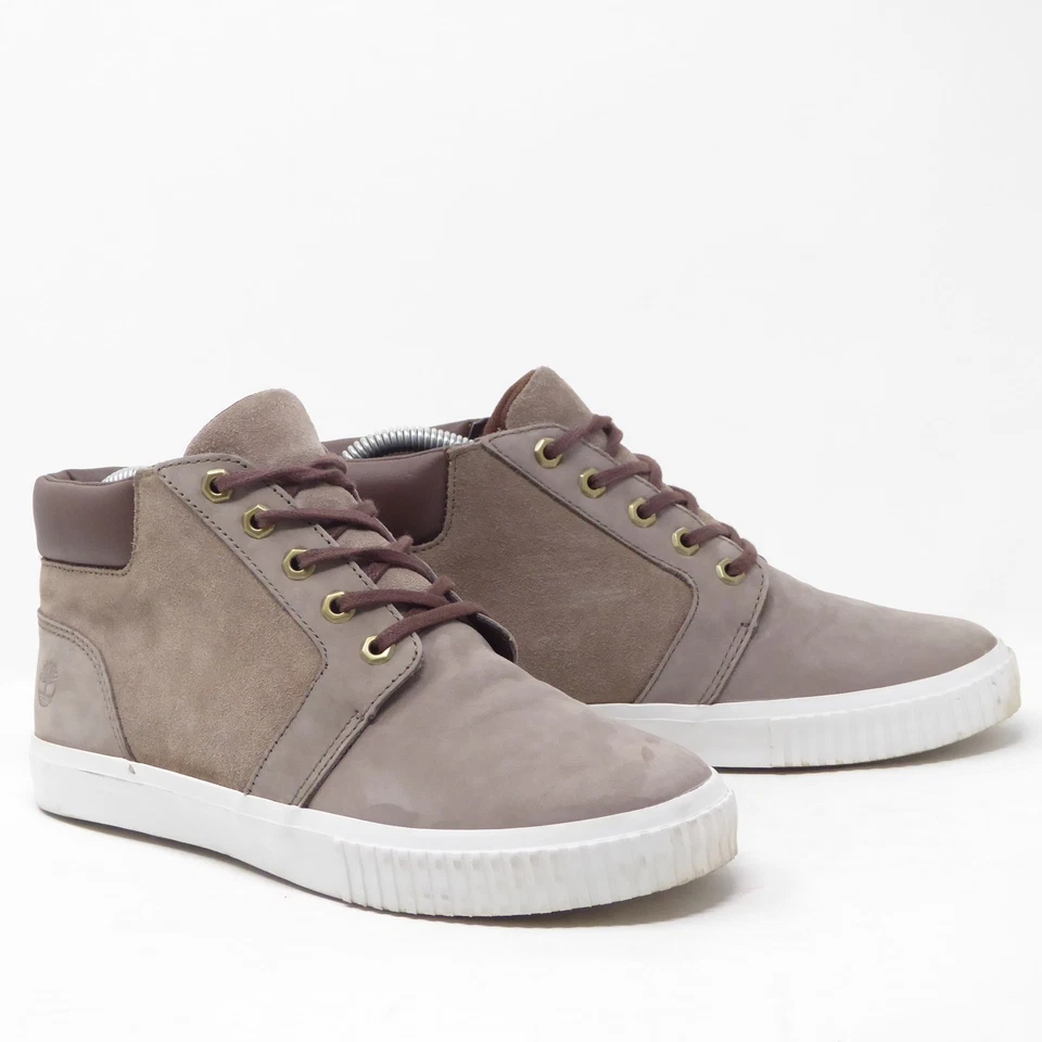 Timberland Skyla Bay Chukka Boot Mujer Tenis Talla 8.5 Beige Gamuza Con Cordones Foto 1 de 4