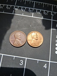 1945 D Lincoln Wheat Cent Red Brilliant Penny 1¢ Kupfermünze - Bild 1 von 6