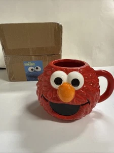 Elmo Kopf geformter Kaffeebecher - Bild 1 von 3