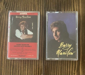 Barry Manilow - 2 Cassette Lot - Greatest Hits Vol 2 & Self Titled (1989) - Picture 1 of 2