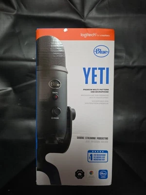 Logitech A00132 Blue Yeti Podcast Steaming USB Condenser Microphone - Image 1 of 4