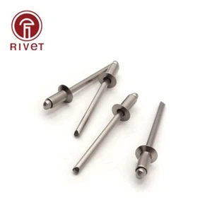 M5 20 Stück Edelstahl Blind Open End Senkkopf Nieten Dekor × T - Bild 1 von 8