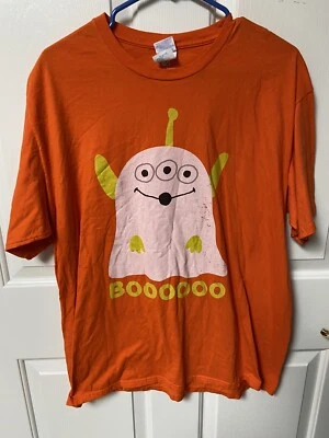 Camiseta Disney Pixar Martian Ghost Boooo Talla XL Naranja Foto 1 de 4