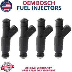 x4 GENUINE BOSCH Fuel Injectors For 1995, 1997 Dodge Neon 2.0L I4 #0280155703 - Picture 1 of 4