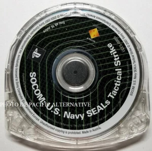 UMD jeu SOCOM US NAVY SEALS TACTICAL STRIKE pour sony PSP francais loose - Picture 1 of 1