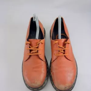 Zapatos de cuero Dr. Martens naranja quemado con cordones talla UK 6,5 - Imagen 1 de 23