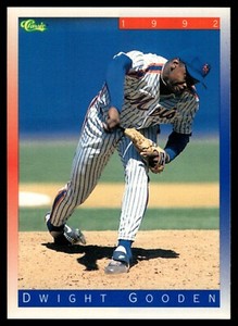1992 Classic II #T43 Dwight Gooden New York Mets
