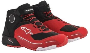 Alpinestars Cr-X Drystar Waterproof Motorcycle Boots Red Black - Picture 1 of 1
