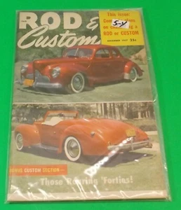 ROD & CUSTOM MAGAZINE--------DECEMBER 1957 - Picture 1 of 1