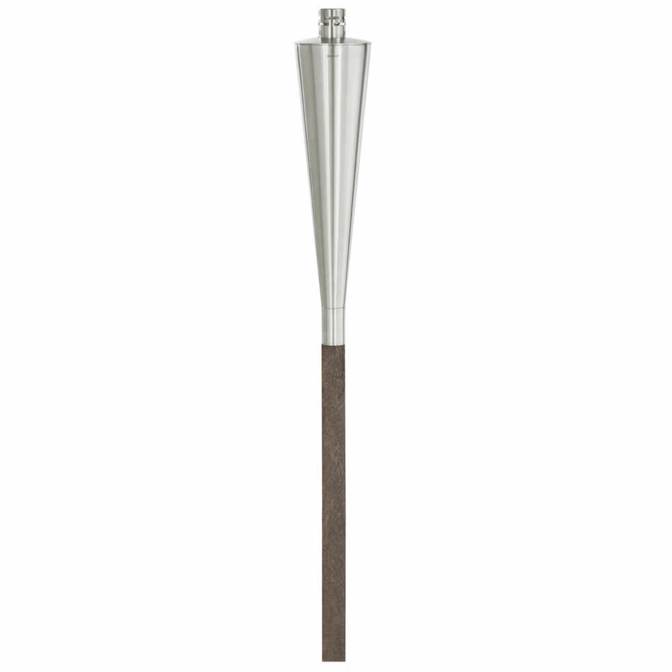 Blomus Fackel Orchos Gartenfackel mit Holzstock und Erdspieß Edelstahl 65007 - Bild 1 von 1