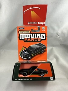 1969 Ford Mustang Boss 302 Black 2024 Matchbox Moving Parts Case M - Picture 1 of 1