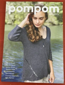 Pom Pom Quarterly No. 17, Summer 2016 ~ Knitting Crochet Crafts Fashion Art Food - Picture 1 of 11