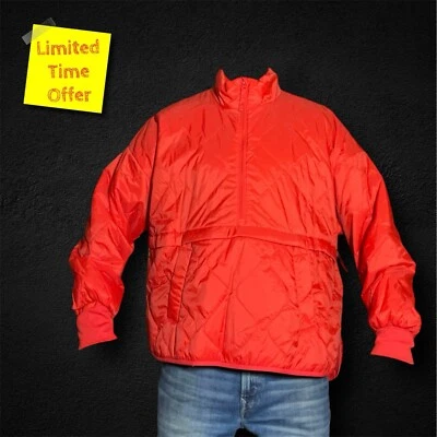 Old Navy Womens Men’s Winter Coat Sz XL Red Puffer Zip Extra Large Pockets New — 第 1/4 张图片