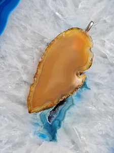 Set Regalo: Colgante Ágata con Cadena de Plata (A37) - Imagen 1 de 3