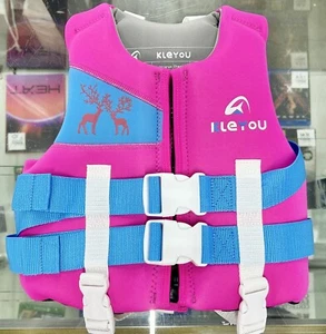 Gogokids Kids Swim Vest Life Jacket Pink Small 33-41 Lbs. Swimming Vest (CN) - Picture 1 of 2