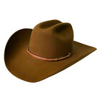 Stetson 4X Powder River Mink Buffalo Felt Cowboy Western Hat - Size 7