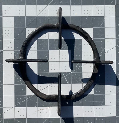 Estufa de gas Dacor ~ Rejilla quemador grande individual negra 82314BP ~ Original OEM Foto 1 de 4