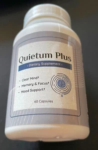 Quietum Plus Pills - Quietum Plus - Ear Health & Tinnitus Relief - 1 Bottle 60pc - Picture 1 of 1