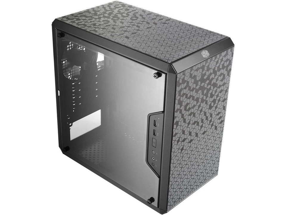MasterBox Q300L mATX PC Case w/ Magnetic Design Dust Filter Transparent Acrylic - Image 1 of 4