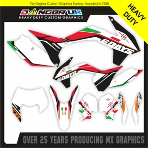 KTM 125 250 350 450 500 EXC EXC-F 2014 MOTOCROSS GRAPHICS SIX DAYS INSPIRED - Picture 1 of 1