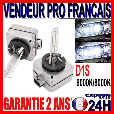 AMPOULE D1S 35W EN 6000K 8000K LAMPE POUR PHARE FEU D ORIGINE HID AU XENON 12V - Image 1 of 4