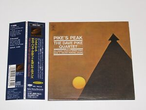 THE DAVE PIKE QUARTET PIKE'S PEAK JAPAN CD ESCA 7647 w/OBI PAPER SLEEVE