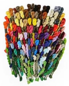 DMC® Pearl Cotton 115 Size 3: #800-996, 16.4 Yds - Per Skein - Your Choice - Picture 1 of 86
