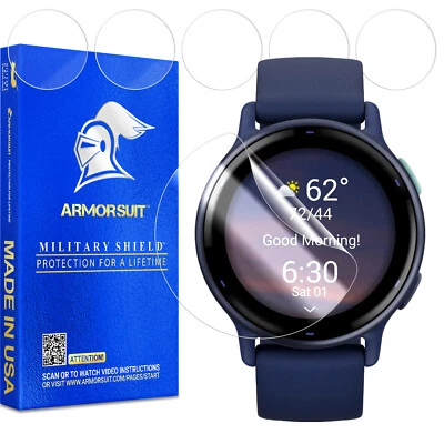 ArmorSuit 6 Pack for Garmin Vivoactive 5  Screen Protector (Made in USA) - Image 1 of 4