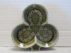 Plato baratija de porcelana irlandesa Wade trébol de 3 hojas - Imagen 1 de 5