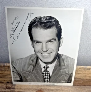 Fred MacMurray Signed Photo - Picture 1 of 2
