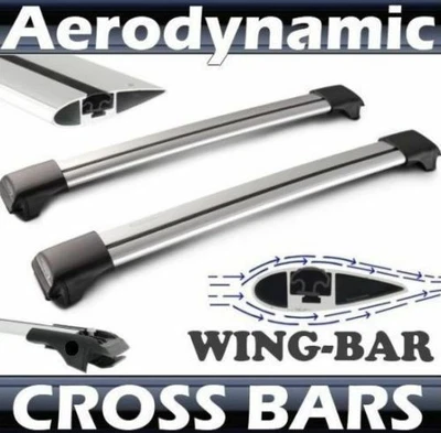 Roof Top Rack Cross Bars for Toyota Land Cruiser J100/Amazon 1998-2007 Gray 2pcs - Image 1 of 4