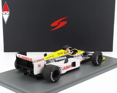 1/18 SPARK WILLIAMS F1  FW11B HONDA N6 WORLD CHAMPION WINNER GP MONZA ITALY 1987 - Immagine 1 di 2