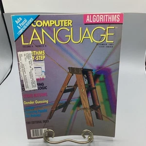 Dec. 1991 Computer Language Magazine- Algorithms *RARE* - Picture 1 of 6