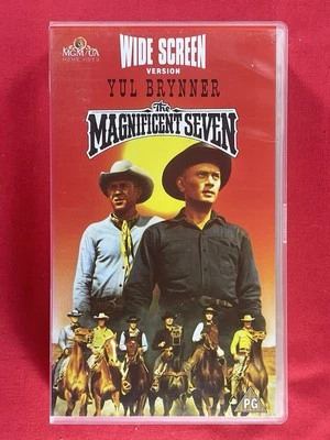 The Magnificent Seven (VHS, 1993) (Widescreen) (Western Video - Image 1 of 3