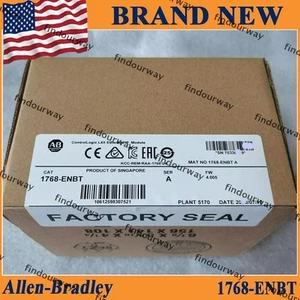 Factory Sealed NEW PLC 1768-ENBT /A CompactLogix EtherNet/IP Communica US - Picture 1 of 8