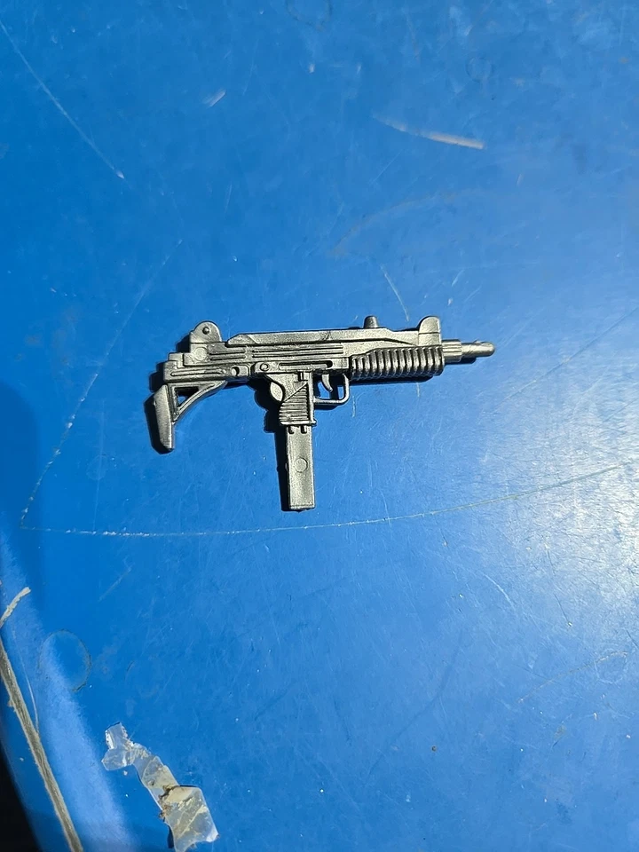 Ametralladora 1:6 Ultimate Soldier Uzi con culata plegable 12" GI Joe Dragon  Foto 1 de 1