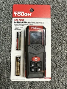 NEW - Hyper Tough 100-Ft Laser Distance Measuring Tool, 43035 - Picture 1 of 3